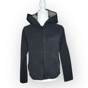 Lululemon Zip Up Black Hooded Jacket Size Women’s 6